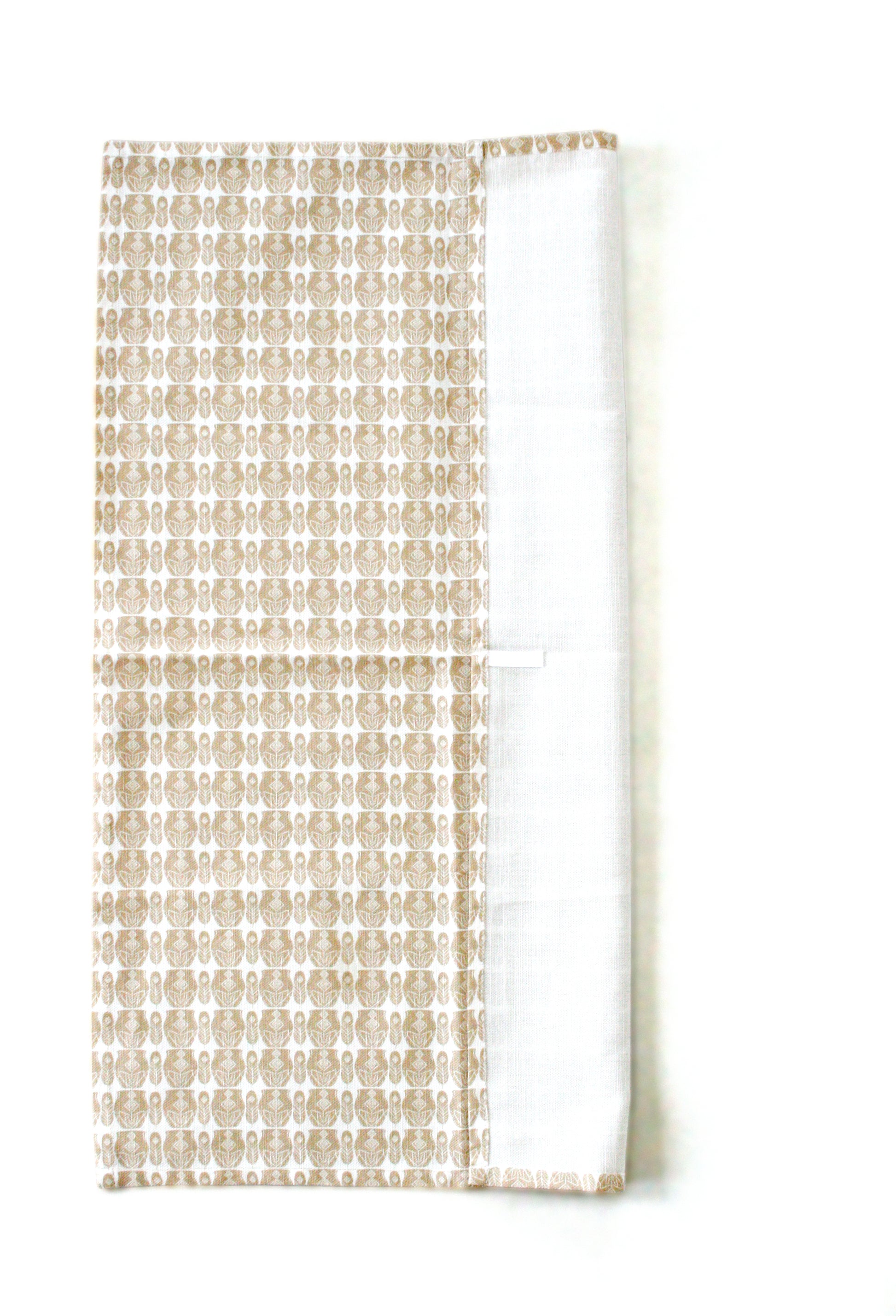 Geometrisk kökshandduk i bomull 70x50cm, detaljbild