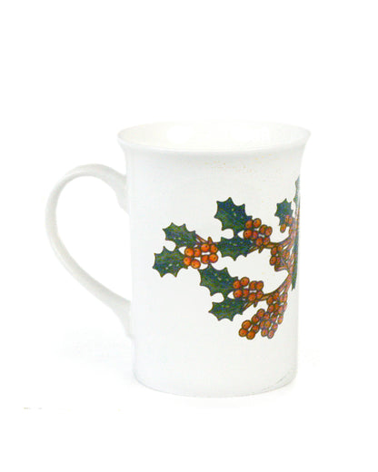 Kaffemugg Rönnbär Porslin Motiv 30cl, baksida