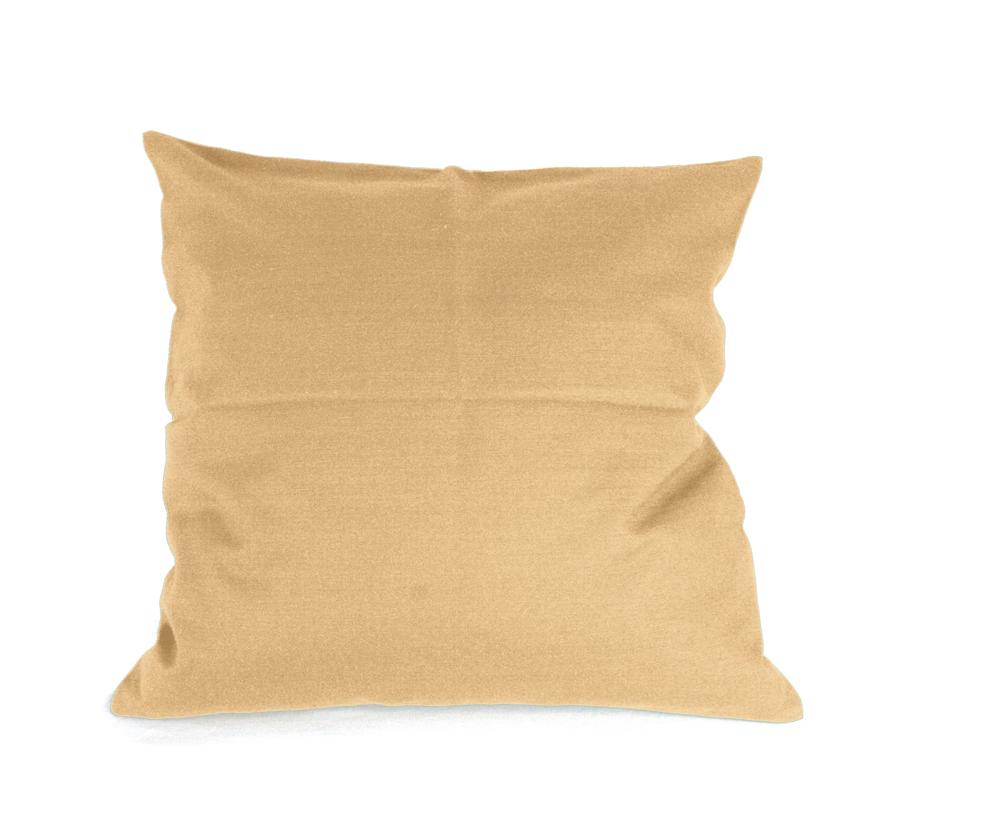 Kuddfodral Vågor Linneblandning Soft Gold 50 x 50, detaljbild